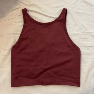 Athleta Aurora high neck Crop
